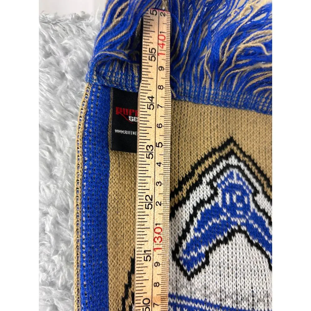 Jordan Matthews Soccer Football Supporters Scarf Blue Gold‎ Knit Acrylic Poland
